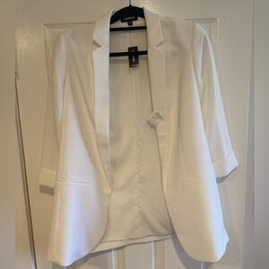 Express Classic White Women's Blazer